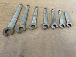 7x roller wrenches Cam-Loc Detroit usa engelse gereedschap (1)